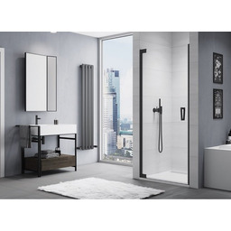 Ronal Cadura Black Line drzwi wahadłowe 80cm jednoczęściowe