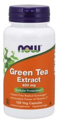 NOW Foods Ekstrakt z Zielonej Herbaty 400 mg