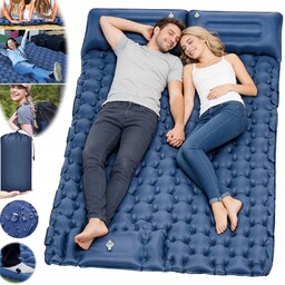 Materac Turystyczny Trekkingowy Dmuchany Mata Lekki Przenośny 200X130CM