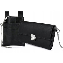 Portfel kelnerski czarny D01