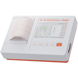 CARDIOLINE ECG100L Elektrokardiograf 12-kanałowy z ekranem dotykowym 5"