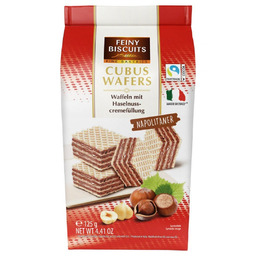 Feiny Biscuits Cubus Wafle z Kremem z Orzechów
