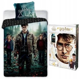 Harry Potter pościel dziecięca 160X200 70x80 bawełniana