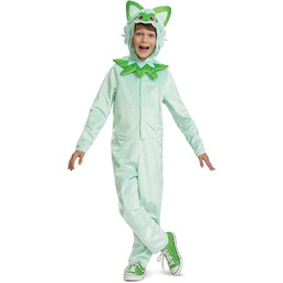 DISGUISE 156959J-20L SPRIGATITO KOMBINEZON Z KAPTUREM KLASYCZNY Pokemon