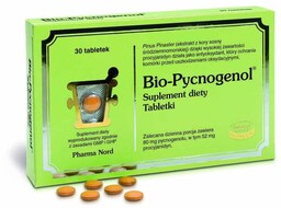 Bio-Pycnogenol, suplement diety, 30 tabletek