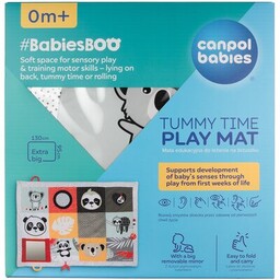CANPOL BABIES Mata edukacyjna BabiesBoo Tummy Time