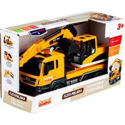 DUMEL Samochód Flota miejska Ciężarówka z Koparką HT