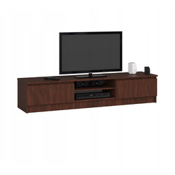 Szafka stolik Rtv 2D1P 160cm wenge komoda Akd