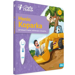 Książka Czytaj z Albikiem Henio Koparka Lucie Krystlíková
