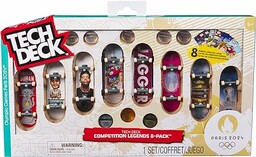 Tech Deck Competition Legends zestaw 8 sztuk, 8