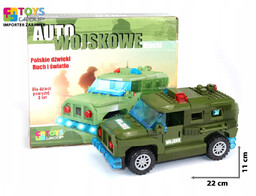 Toys Klocki Zestaw Auto Wojskowe 48 elementów 3+
