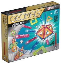 Geomag Panels Glitter, klocki magnetyczne, G532
