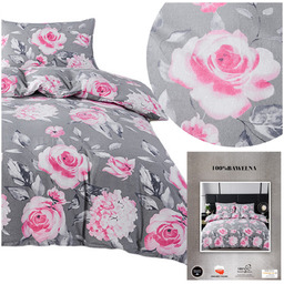 Pościel 140 x 200 2cz Flanela Bawełna Ann