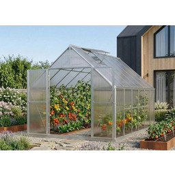 szklarnia LANITPLAST SARANA 8x12 PC 4 mm srebrna