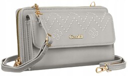 Damski portfel ze skóry ekologicznej Cavaldi M-13