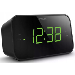 2X Radiobudzik Philips TAR3306/12 Fm Czarny