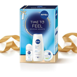 NIVEA Time to Feel Świąteczny Zestaw kosmetyków