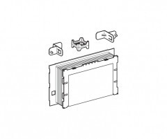 GEBERIT 243.168.00.1 Zestaw adaptacyjny Sigma60 do spłuczki Sigma12cm