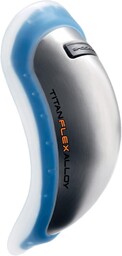 ShockDoctor męski tytan aluminium Flex Cup, czarny, XM