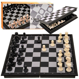 Szachy Warcaby magnetyczne turystyczne 2w1 GR0141