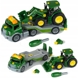 Traktor Laweta John Deere Zestaw Do Skręcania