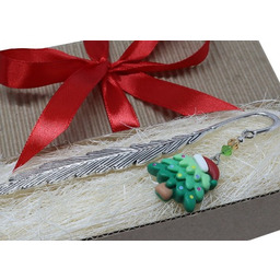 Zakładka do książki - świąteczna choinka 9100 [038]