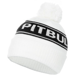 Czapka zimowa PIT BULL VERMEL biała