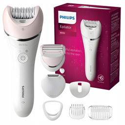 Philips Series 8000 BRE721/00 Depilator Wet&Dry Trymer Bikini