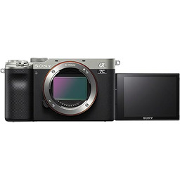 Sony Alpha 7C ILCE7CS.CEC Aparat Cyfrowy, Czarny/Srebrny, 24.2