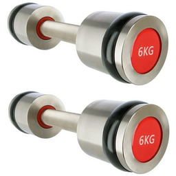 Hantle chromowane HH06 HMS 2x6 kg