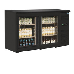 Polar Chłodziarka barowa z 2 drzwiami suwanymi,