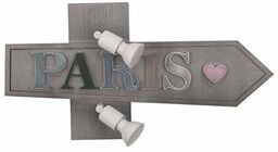 Kinkiet dziecięcy/młodzieżowy SIGNPOST PARIS antyczny szary 9065