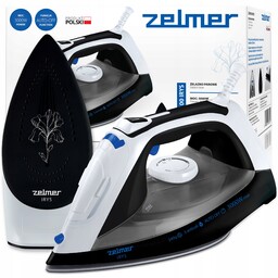 Żelazko Parowe Zelmer Polskie Ceramiczne Prasowanie Pion Para