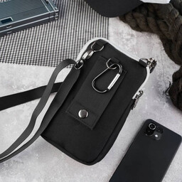 Saszetka na ramię czarna SP-03-BL