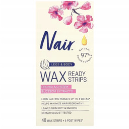 Plastry z woskiem do depilacji nóg i ciała