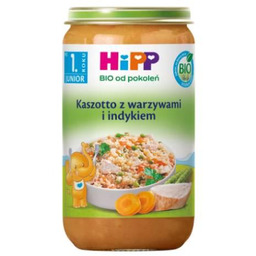 HiPP BIO Junior Kaszotto z warzywami i indykiem