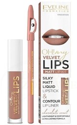 Eveline OH! My Lips Matt Zestaw do makijażu