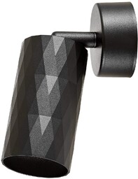 NOWOCZESNA LAMPA SĆIENNA KINKIET CZARNY BOVA W1