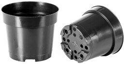 Doniczki produkcyjne czarne 15 cm 1,5l 100 sztuk