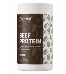 OstroVit Beef Protein 360 g BIAŁKO Wołowe KEBAB