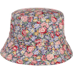 Kapelusz Tekstylny Allover Flowers by Lipodo, niebieski, cm