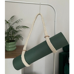 Pakamera Regulowany pas do maty do jogi handmade