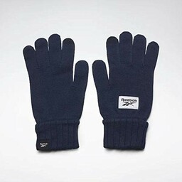 Reebok Te Knitted Gloves rękawiczki, niebieskie (Vecnav), S