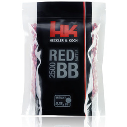 Kulki ASG 6 mm 0,25g Heckler&Koch Red Battle