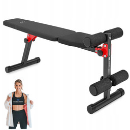 Marbo Ławka składana do ćwiczeń brzuch wyciskanie