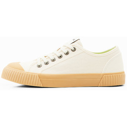 Desigual Płócienne sneakersy z niską cholewką