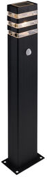 Słupek zewnętrzny z czujnikiem RIO SENSOR czarny 65cm