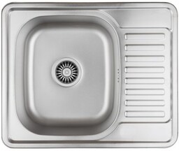 QUADRON Kevin 116 SteelQ KEVIN 116 Zlewozmywak 1-komorowy