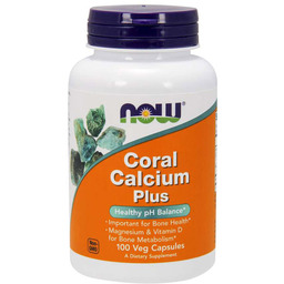 NOW Coral Calcium Plus 100vegcaps