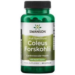 SWANSON FS Coleus Forskohlii Pokrzywa indyjska 400mg, 60